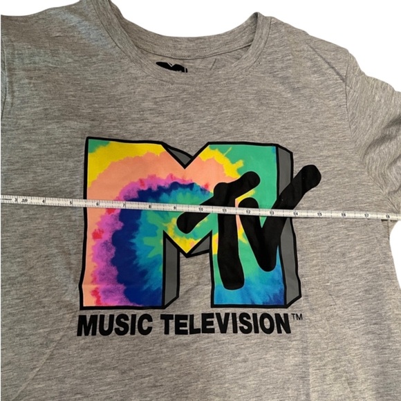 Gray MTV Music Television T-Shirt - Picture 5 of 8